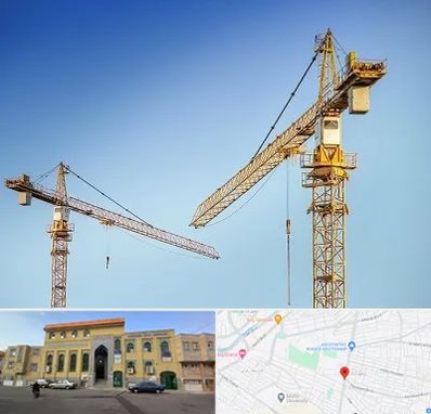 تاور کرین در زنبیل آباد قم