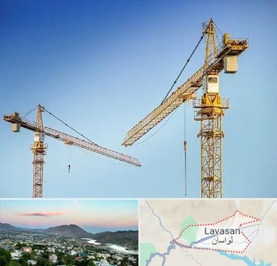 تاور کرین در لواسان