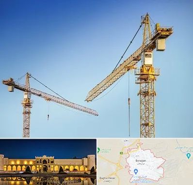 تاور کرین در برازجان