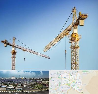 تاور کرین در منطقه 15 تهران 