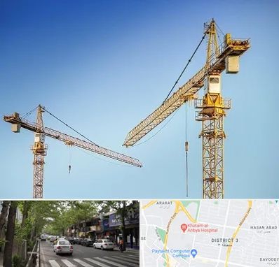 تاور کرین در ظفر 