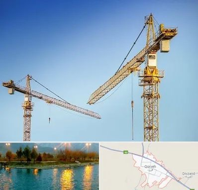 تاور کرین در قروه