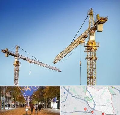 تاور کرین در ولیعصر ارومیه