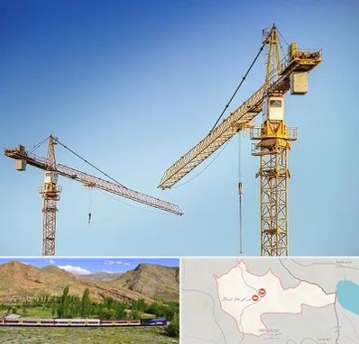 تاور کرین در خاش