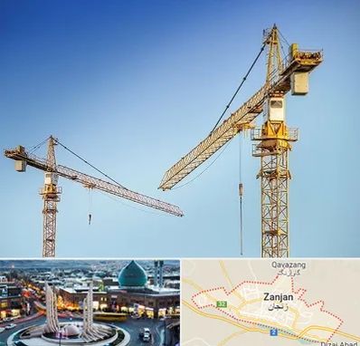 تاور کرین در زنجان