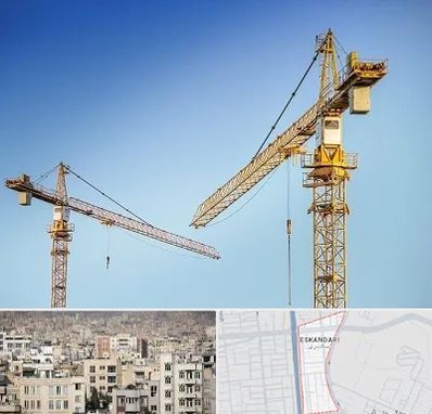 تاور کرین در اسکندری