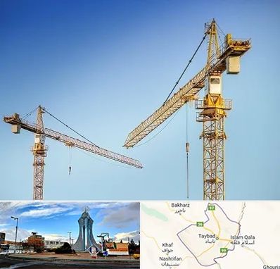 تاور کرین در تایباد