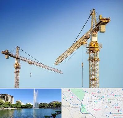 تاور کرین در کوهسنگی مشهد