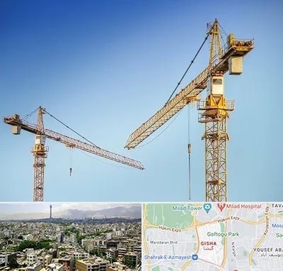 تاور کرین در گیشا 