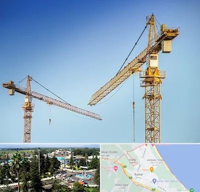 تاور کرین در رودسر