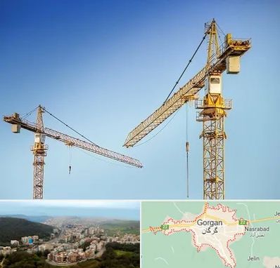 تاور کرین در گرگان