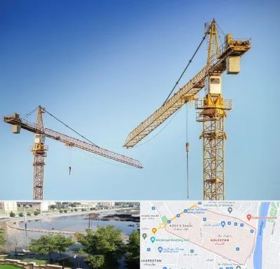 تاور کرین در گلستان اهواز