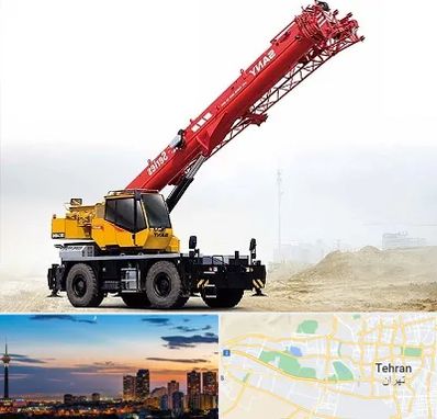 جرثقیل خاور در غرب تهران 