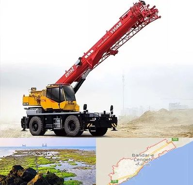 جرثقیل خاور در بندرلنگه