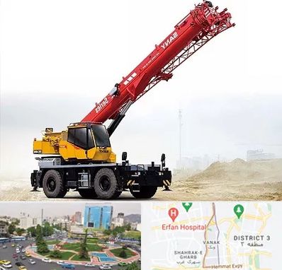 جرثقیل خاور در ونک 