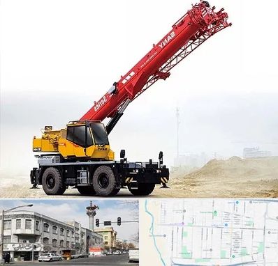 جرثقیل خاور در 17شهریور