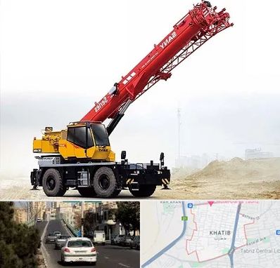 جرثقیل خاور در خطیب تبریز