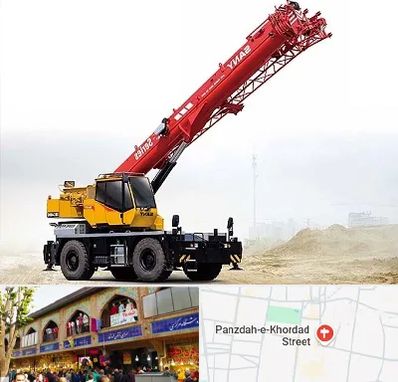 جرثقیل خاور در 15 خرداد