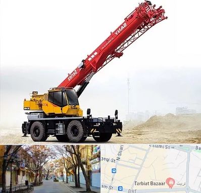 جرثقیل خاور در تربیت تبریز