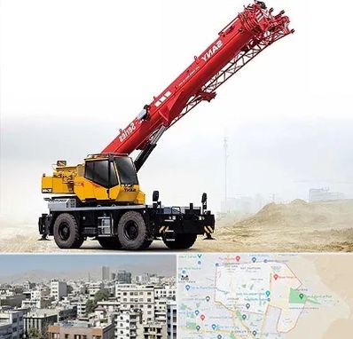 جرثقیل خاور در منطقه 14 تهران 