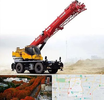 جرثقیل خاور در منطقه 6 تهران 