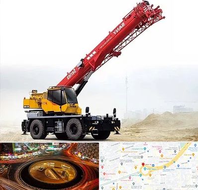 جرثقیل خاور در میدان ولیعصر 