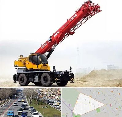 جرثقیل خاور در احمدآباد مشهد