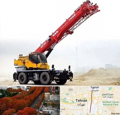 جرثقیل خاور در ولیعصر 