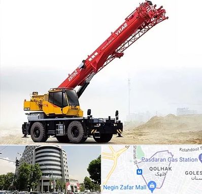 جرثقیل خاور در قلهک 