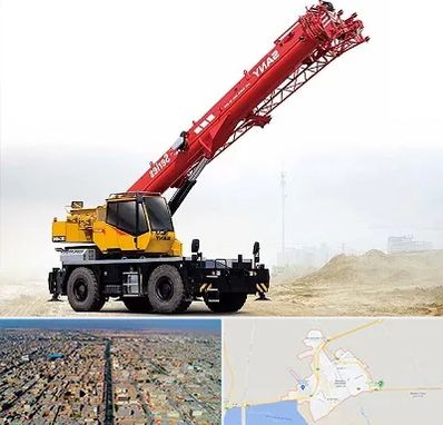 جرثقیل خاور در بندر ماهشهر