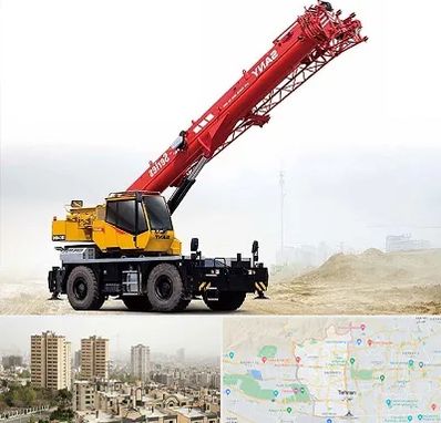 جرثقیل خاور در منطقه 5 تهران 