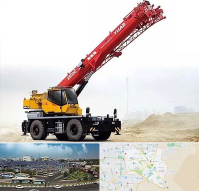 جرثقیل خاور در منطقه 15 تهران 