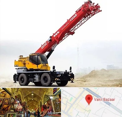 جرثقیل خاور در بازار وکیل شیراز