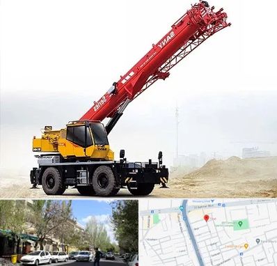 جرثقیل خاور در کوی فیروز تبریز