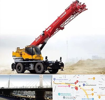 جرثقیل خاور در پارک وی 