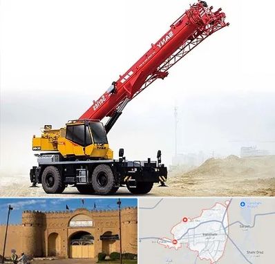جرثقیل خاور در ایرانشهر