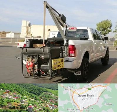 جرثقیل نیسان در قائم شهر