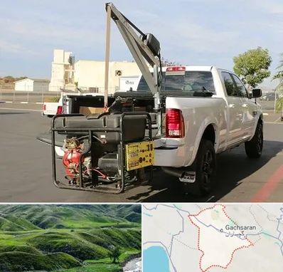 جرثقیل نیسان در گچساران