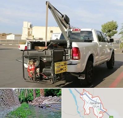 جرثقیل نیسان در سراوان