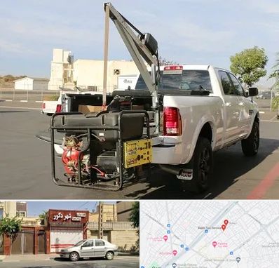 جرثقیل نیسان در باجک قم