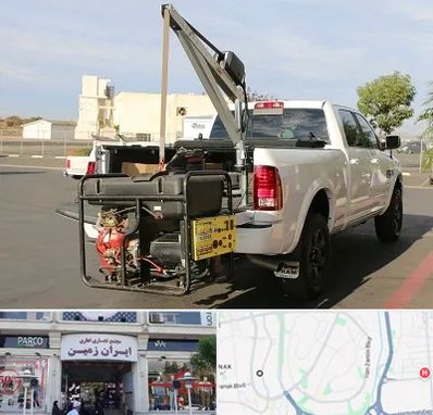 جرثقیل نیسان در ایران زمین