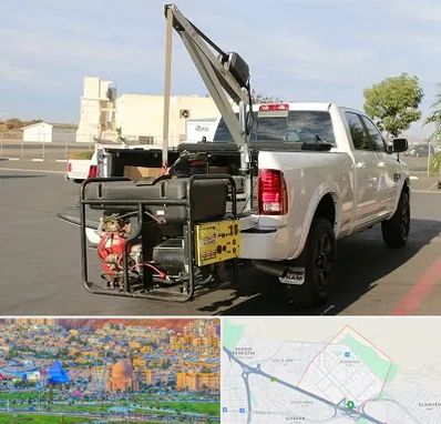 جرثقیل نیسان در رشدیه تبریز