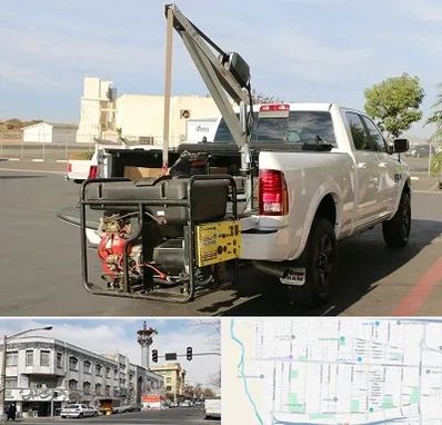 جرثقیل نیسان در 17شهریور