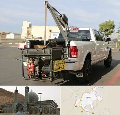 جرثقیل نیسان در شهرضا