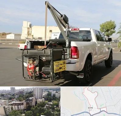 جرثقیل نیسان در اوین