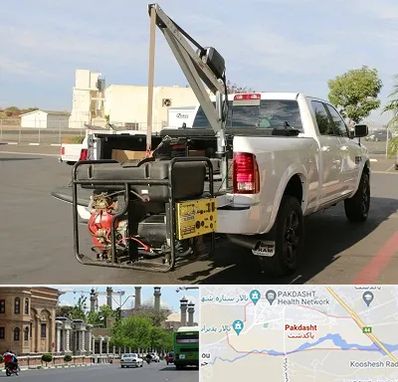 جرثقیل نیسان در پاکدشت