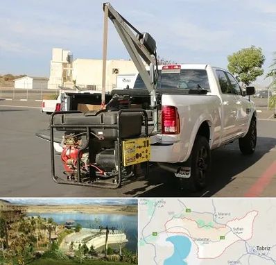 جرثقیل نیسان در شبستر