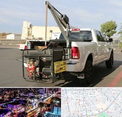 جرثقیل نیسان در منظریه رشت