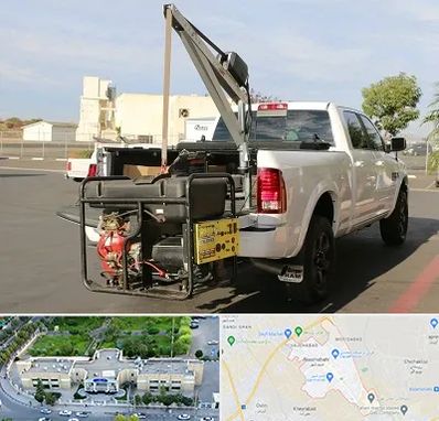 جرثقیل نیسان در نسیم شهر