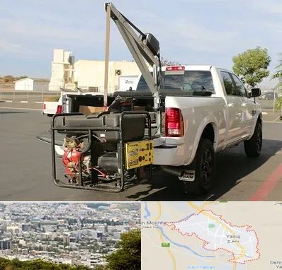 جرثقیل نیسان در یاسوج